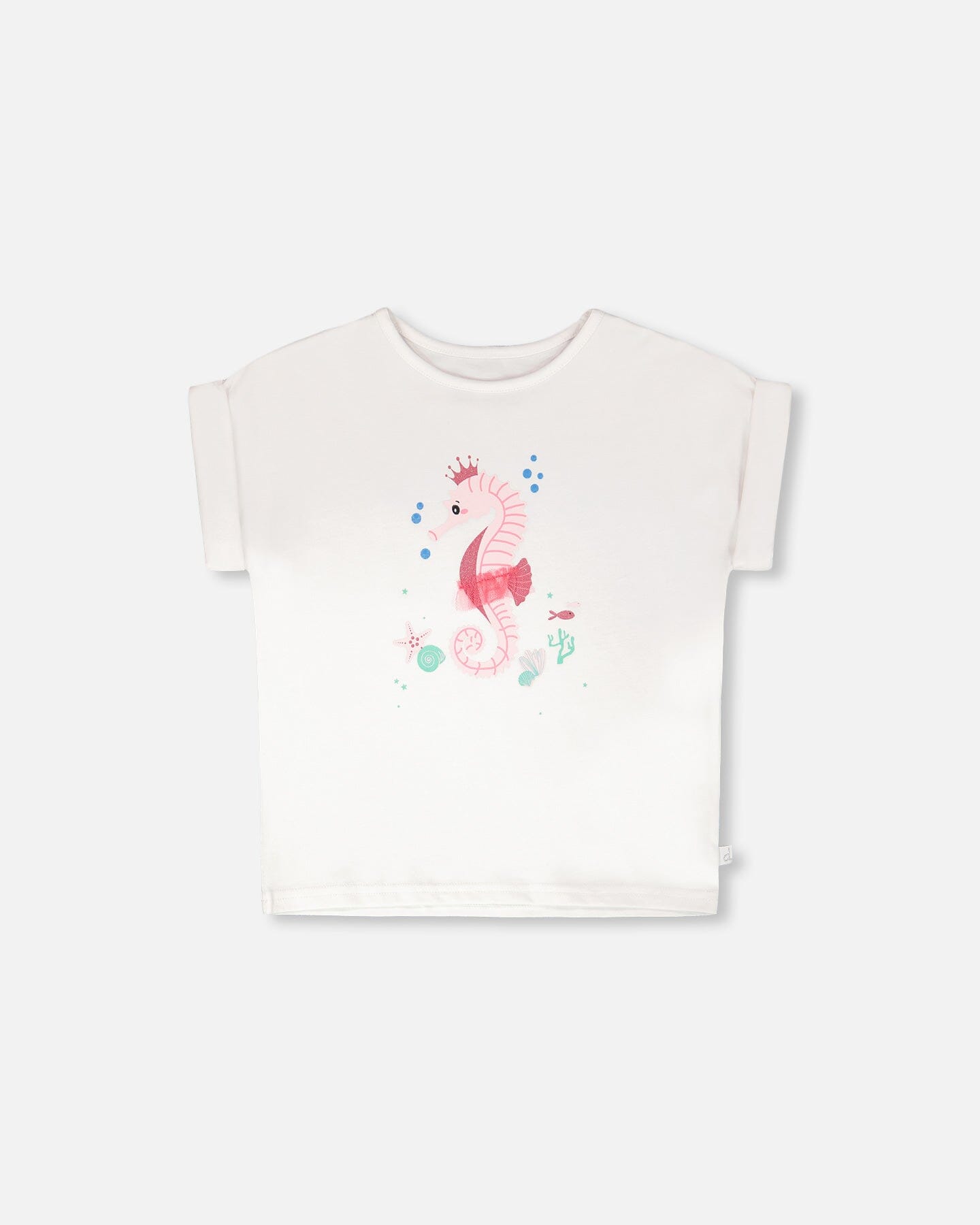 Organic Cotton Jersey T-Shirt White