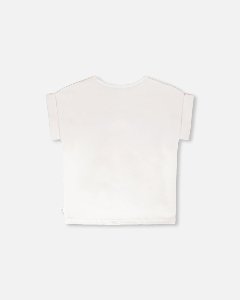Organic Cotton Jersey T-Shirt White