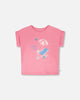 Organic Cotton Jersey T-Shirt Pink