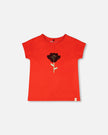 Organic Cotton Jersey T-Shirt Red