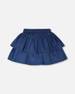Blue Chambray Skort