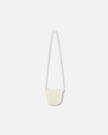 Strawberry Straw Purse Beige