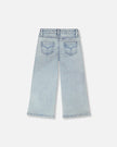 Wide Leg Light Blue Denim Jeans