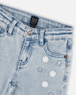 Wide Leg Light Blue Denim Jeans