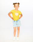 Light Blue Denim Shorts