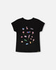 Organic Cotton Jersey T-Shirt Black