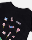 Organic Cotton Jersey T-Shirt Black