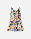 Dress Black Printed Flowers