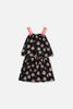 Woven Dress Black Lollipop Print