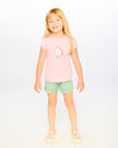 Organic Cotton Jersey Shorts Sage Green