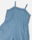 Light Blue Chambray Jumpsuit