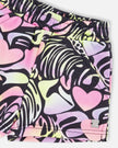 French Terry Shorts Black Multicolor