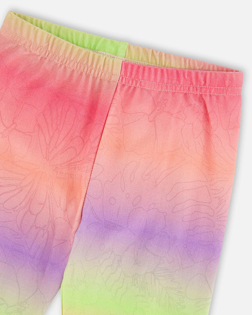 Organic Cotton Jersey Capri Multicolor