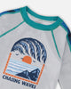 Long Sleeve Rashguard Pale Gray