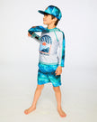 Long Sleeve Rashguard Pale Gray