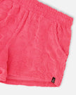 Terry Tank Top With Shorts Set Pink