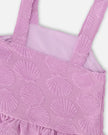 Terry Tank Top With Shorts Set Lilac