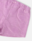 Terry Tank Top With Shorts Set Lilac