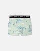 Organic Cotton Boxer Green Crocodile Print