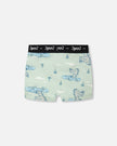 Organic Cotton Boxer Green Crocodile Print