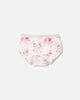 Organic Cotton Boyshort Panty Pink Printed Flowers