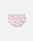 Organic Cotton Boyshort Panty Lilac Printed Ice Creams