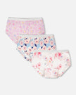 Printed Boyshort Panties (Pack Of 3) In Organic Cotton