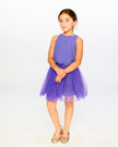 Sleeveless Top And Skirt Set Mauve