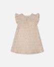 Striped Dress Off White And Sand