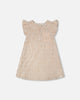 Striped Dress Off White And Sand
