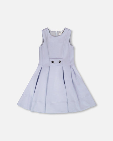 Sleeveless Neoprene Dress Lavender