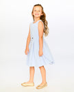 Sleeveless Neoprene Dress Lavender