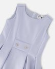 Sleeveless Neoprene Dress Lavender