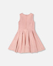 Sleeveless Neoprene Dress Pale Pink