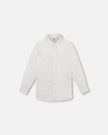 Button Down Long Sleeve Shirt White