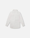 Button Down Long Sleeve Shirt White