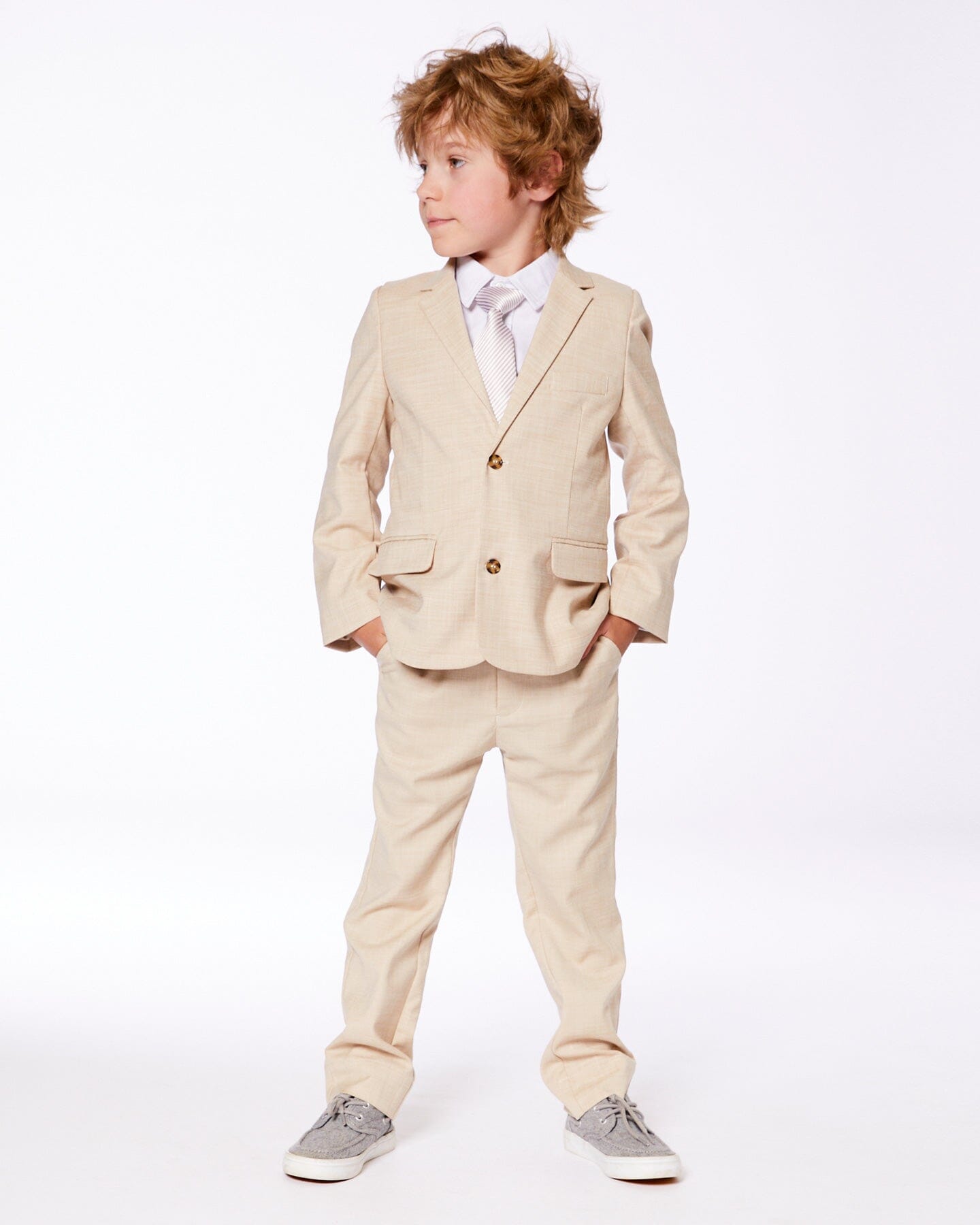 Classic Pants Beige