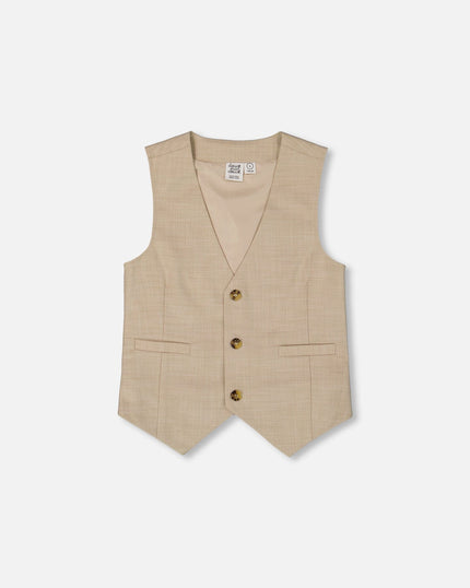 Elegant Vest Beige