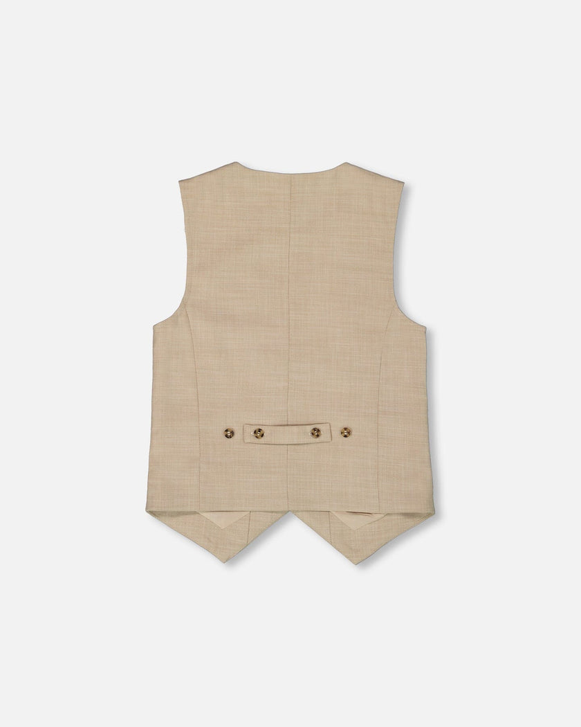 Elegant Vest Beige