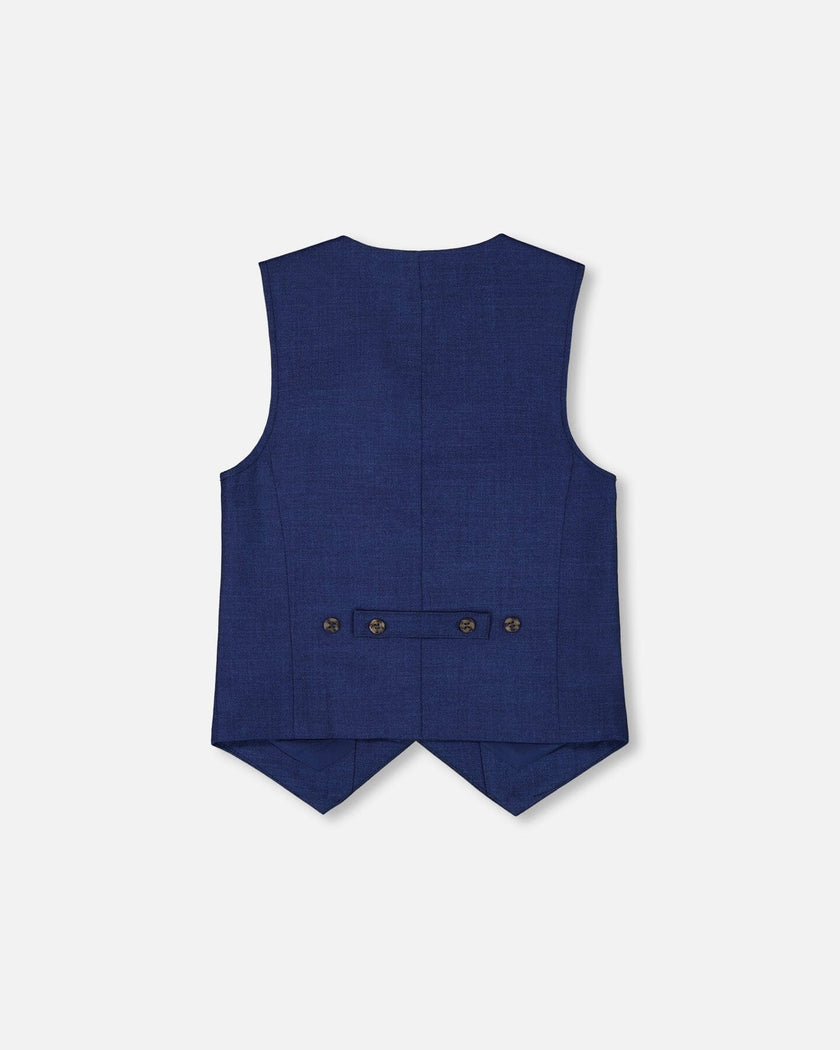 Elegant Vest Blue