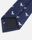 Neck Tie Blue Dino Print