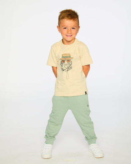French Terry Sweatpants Mint Green