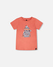 Organic Cotton Short Sleeve T-Shirt Brick