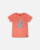 Organic Cotton Short Sleeve T-Shirt Brick