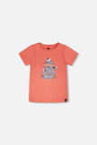Organic Cotton Short Sleeve T-Shirt Brick
