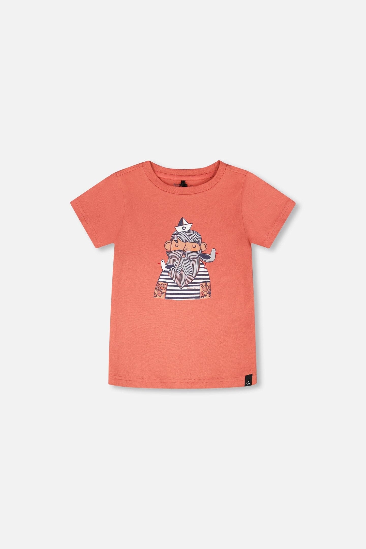 Organic Cotton Short Sleeve T-Shirt Brick