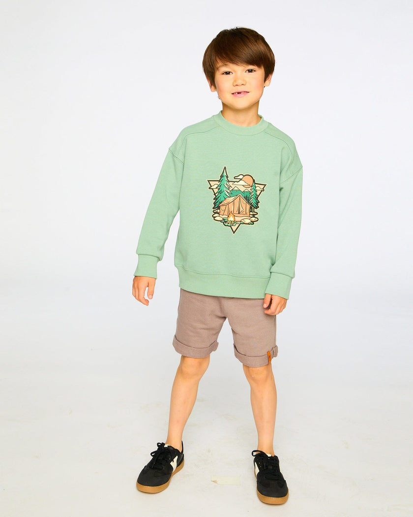 French Terry Shorts Taupe