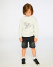 French Terry Sweatshirt Pale Grey