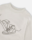 French Terry Sweatshirt Pale Grey