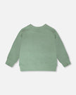 French Terry Sweatshirt Pale Green